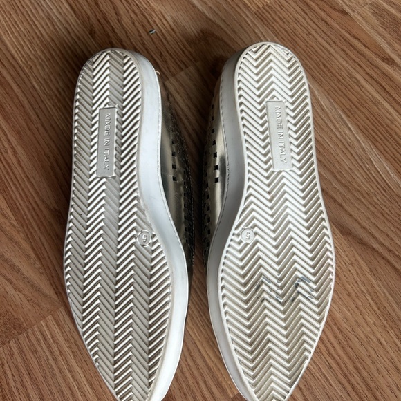 Donald J. Pliner slip ons | Metallic Collection | Gold | Size 5 - Picture 4 of 9